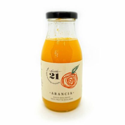 succo d'arancia di sicilia bio